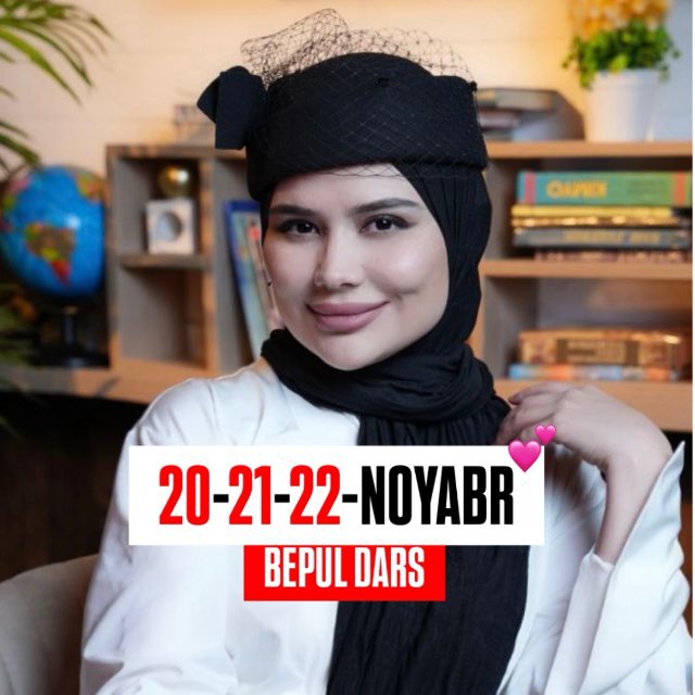 22 - dekabr | HUZUR 3 start 🤲🏻❤️